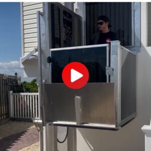 See the Crown Elevator and Lift outdoor lift installation in action